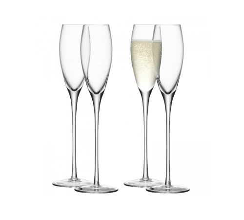 Набор из 4 бокалов-флейт Lsa International Wine 160 мл