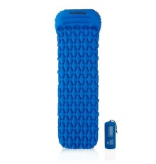 Коврик  Naturehike NH19Z012-P FC-12 односпальный  с подушкой (без надувного мешка)голубой, 6927595735695