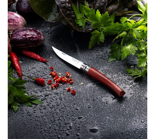 Нож филейный Opinel №8, нержавеющая сталь, рукоять бубинга