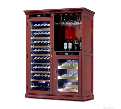 Винный шкаф Meyvel MV108-WM2-BAR-HUM-C