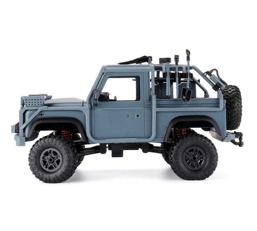 Радиоуправляемая машина MN MODEL англ. пикап Defender спецназ рейнджеров (синий) 4WD 2.4G 1/12 RTR