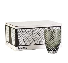 Стаканы сервировочные Italesse Vertigo Tumbler Black 6 шт.
