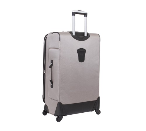 Чемодан WENGER SION, светло-серый, полиэстер 750x750D добби, 46x29x80 см, 90 л