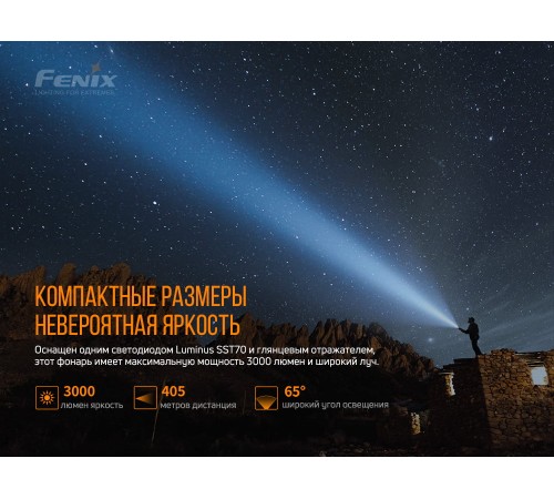 Фонарь Fenix PD40RV2.0, PD40RV20