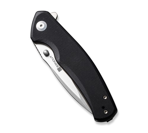 Складной нож SENCUT Slashkin D2 Steel Satin Finished Handle G10 Black