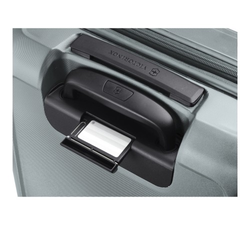 Чемодан VICTORINOX Connex, серо-синий, поликарбонат Makrolon, 40x20x55 см, 34 л