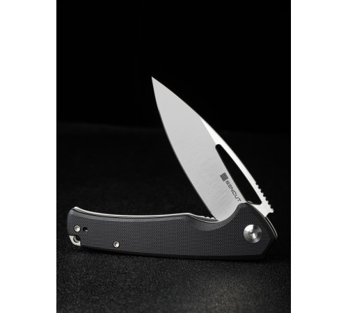 Складной нож SENCUT Mims 9Cr18MoV Steel Satin Finished Handle G10 Black