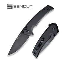 Складной нож SENCUT Serene сталь D2,  рукоять Алюминий черный