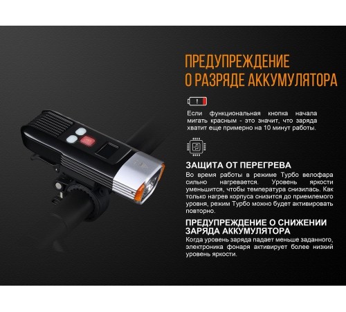 Велофара Fenix BC35R