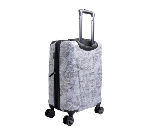 Чемодан WENGER CASCADE, белый с принтом, АБС-пластик, 35 x 23 x 49 см, 39 л