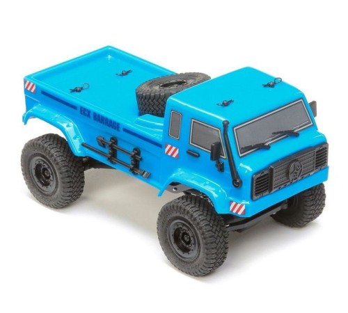 Краулер ECX 1:24 Scaler Crawler Barrage UV 4WD, электро, RTR (синий)