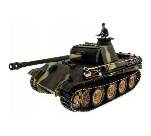 Р/У танк Taigen 1/16 Panther type G (Германия) HC версия, башня на 360, подшипники в ред., 2.4G RTR