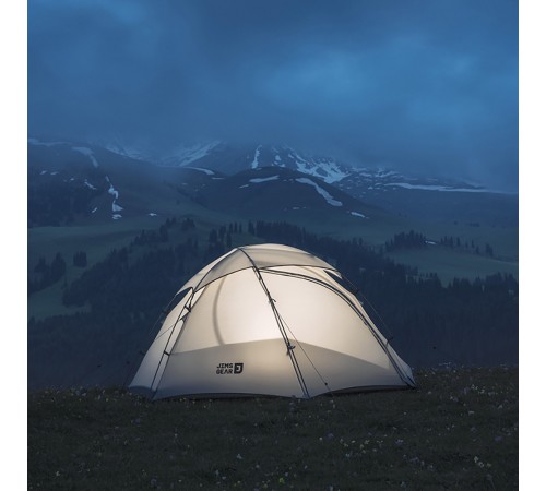 Палатка Naturehike Bealock CNK2350WS011 двухместная серая,6976507661607
