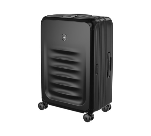 Чемодан VICTORINOX Spectra™ 3.0 Exp. Medium Case, чёрный, поликарбонат Sorplas™, 46x30x69 см, 81 л