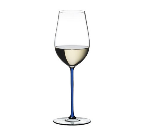 Бокал для вина универсальный Riedel Riesling/Zinfandel Fatto A Mano Dark Blue
