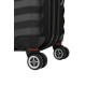 Чемодан SWISSGEAR FRIBOURG, чёрный, АБС-пластик, 37x23x54см, 35 л