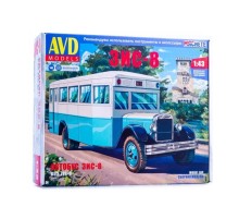 Сборная модель AVD Автобус ЗИС-8, 1/43