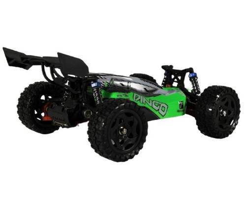 Радиоуправляемая багги Remo Hobby Dingo UPGRADE V2.0 (зеленая) 4WD 2.4G 1/16 RTR