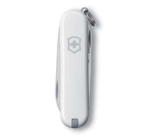 Нож-брелок VICTORINOX Classic SD, 58 мм, 7 функций, белый