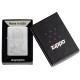 Зажигалка ZIPPO Vintage Dance с покрытием Satin Chrome, латунь/сталь, серебристая, 38x13x57 мм
