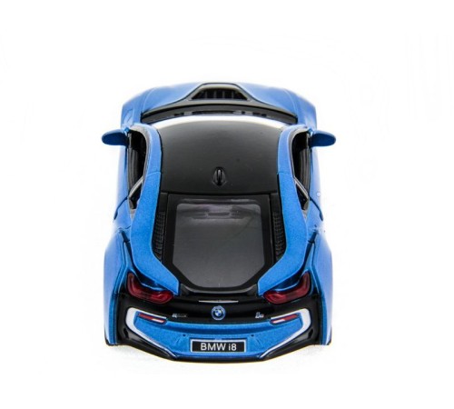 Машина Kinsmart BMW i8 инерция (1/12шт.) 1:36 б/к