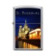 Зажигалка ZIPPO Храм Спаса-на-Крови, с покрытием High Polish Chrome, латунь/сталь, 38x13x57 мм