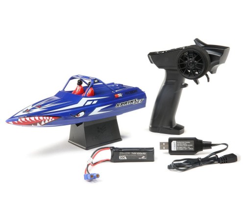 Радиоуправляемый катер ProBoat Sprintjet 9-inch Self-Right Jet Boat (синий) RTR
