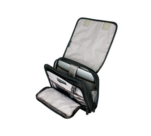 Сумка VICTORINOX Adventure Traveler, с системой защиты RFID, чёрная, нейлон 800D, 27x8x22 см, 4 л