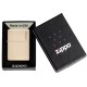 Зажигалка ZIPPO Classic с покрытием Flat Sand, латунь/сталь, бежевая, матовая, 38x13x57 мм