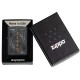 Зажигалка ZIPPO Classic с покрытием Black Matte, латунь/сталь, черная, 38x13x57 мм