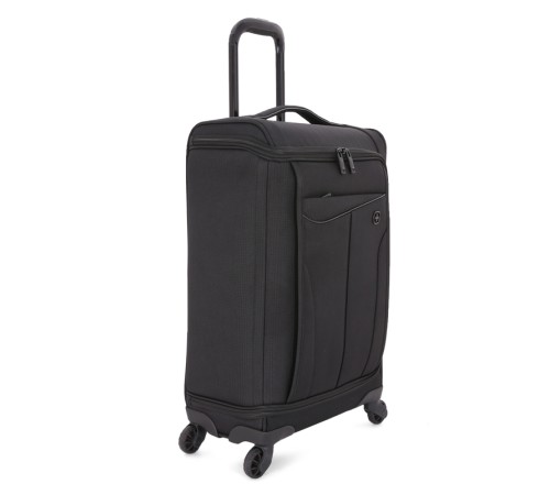 Чемодан WENGER Getaway, цвет черный, полиэстер 720x720D добби, 35x20x63 см, 44 л
