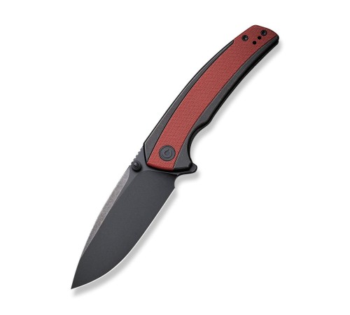 Складной нож CIVIVI Teraxe сталь Nitro-V, рукоять G10 черно-бордовая