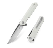 Нож Bestechman Dundee сталь D2, рукоять G10 белая