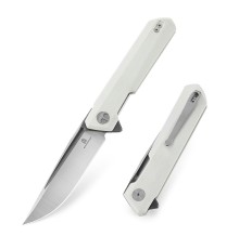 Нож Bestechman Dundee сталь D2, рукоять G10 белая