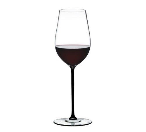 Бокал для вина универсальный Riedel Riesling/Zinfandel Fatto A Mano Black