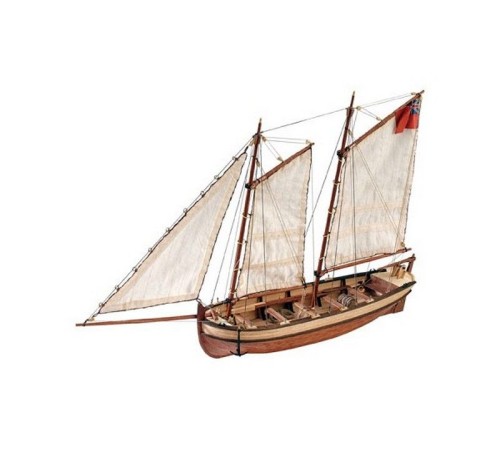 Сборная деревянная модель шлюпки корабля Artesania Latina ENDEAVOUR, 1/50