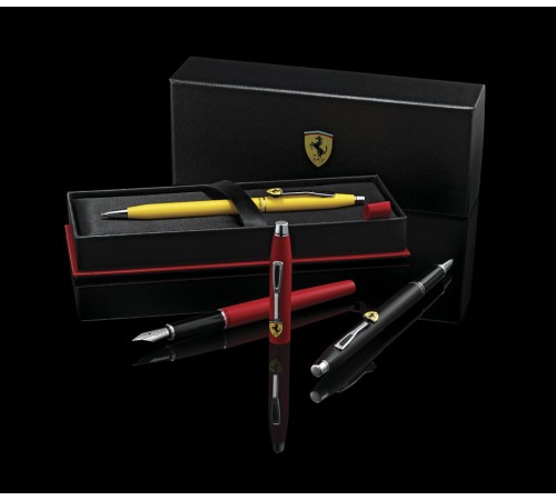Шариковая ручка Cross Classic Century Ferrari Matte Modena Yellow Lacquer / Chrome