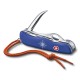 Нож перочинный VICTORINOX Skipper Pro, 111 мм, 12 функций, с фиксатором лезвия, со шнурком, синий