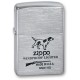 Зажигалка ZIPPO Hunting Tools, с покрытием Brushed Chrome, латунь/сталь, серебристая, 38x13x57 мм