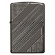 Зажигалка ZIPPO Armor™ с покрытием High Polish Black Ice®, латунь/сталь, чёрная, 37х13x58 мм