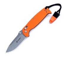Нож Ganzo G7412-WS оранжевый, G7412-OR-WS