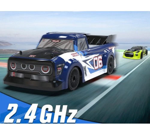 Радиоуправляемый пикап Volantex RC для дрифта синий 4WD 2.4G 1/14 RTR