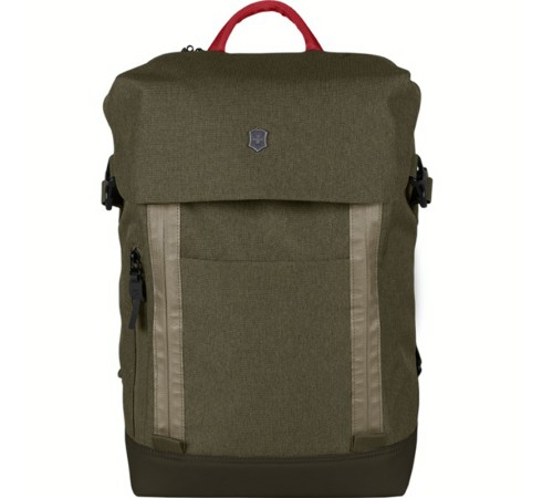 Рюкзак VICTORINOX Altmont Classic Deluxe Flapover 15,4'', зелёный, полиэфир, 29x12x42 см, 14 л