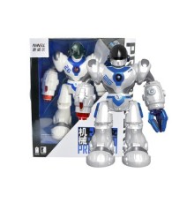 ИК робот AMWELL 7088 Robocop, звук, свет, танцы, сенсор, стреляет снарядами
