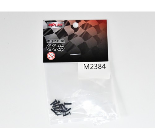 Винты с полукруглой головкой 2,3х8мм для автомоделей MJX 1/14, 1/16, 12шт