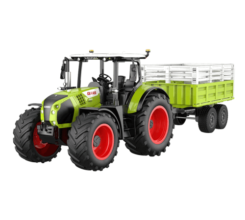 Трактор с прицепом Double Eagle CLAAS ARION 660 1/24