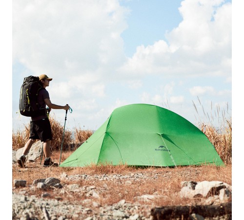 Палатка 2-местная Naturehike Cloud up Base CNK2450WS032 зеленый