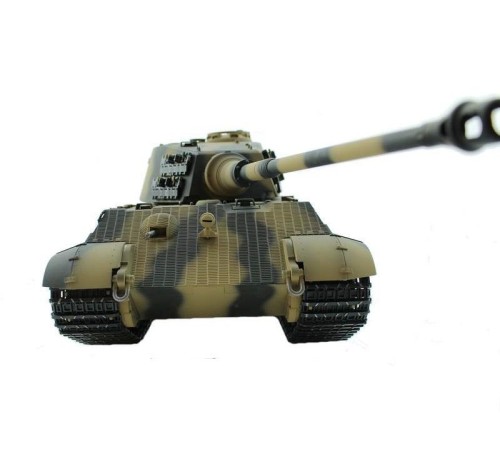 Радиоуправляемый танк Torro King Tiger, башня Henschel (Metal Edition) 1/16, ИК-пушка V3.0 2.4G RTR