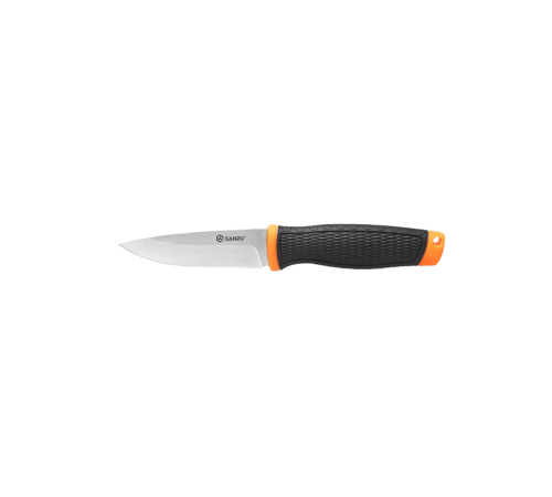 Нож Ganzo G806 черный c оранжевым, G806-OR