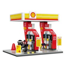 Конструктор CaDA автозаправочная станция Shell (305 деталей)